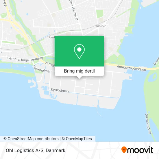 Ohl Logistics A/S kort