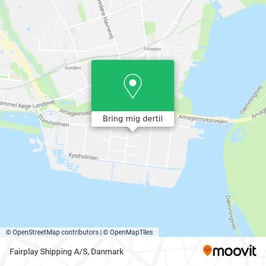 Fairplay Shipping A/S kort