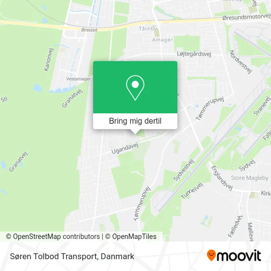 Søren Tolbod Transport kort