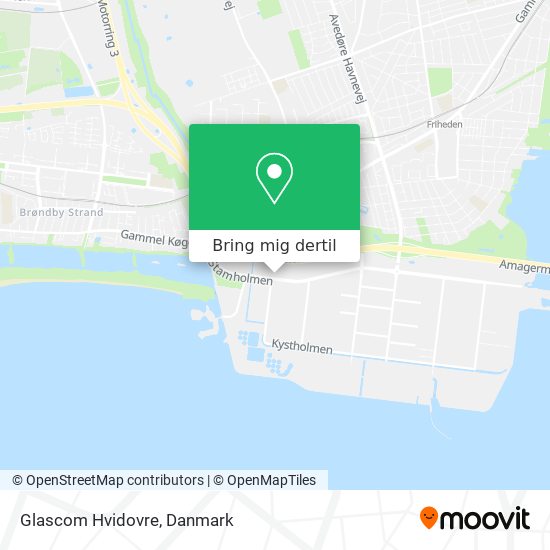 Glascom Hvidovre kort