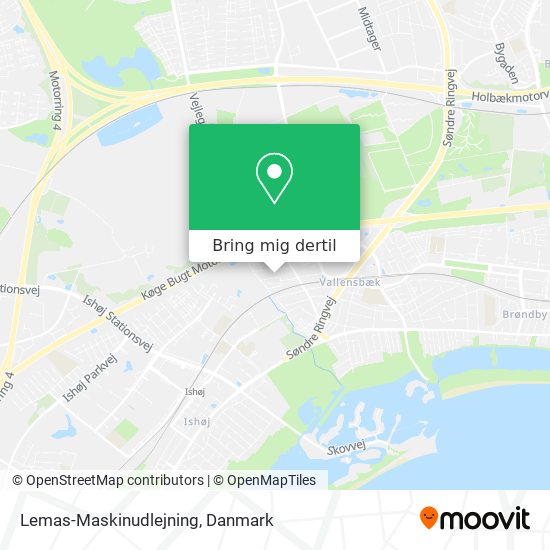 Lemas-Maskinudlejning kort