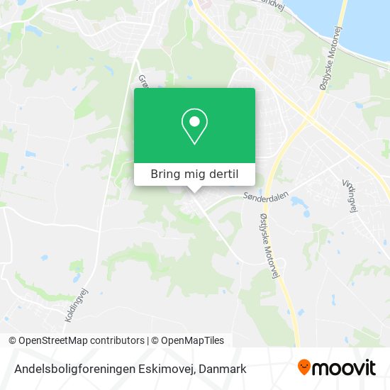 Andelsboligforeningen Eskimovej kort