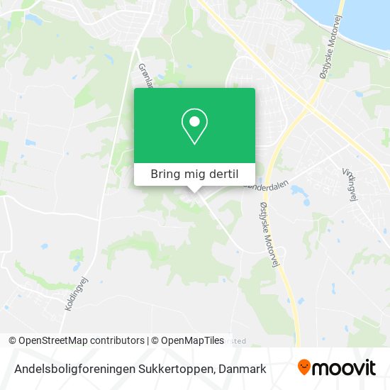 Andelsboligforeningen Sukkertoppen kort