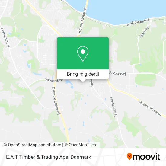 E.A.T Timber & Trading Aps kort