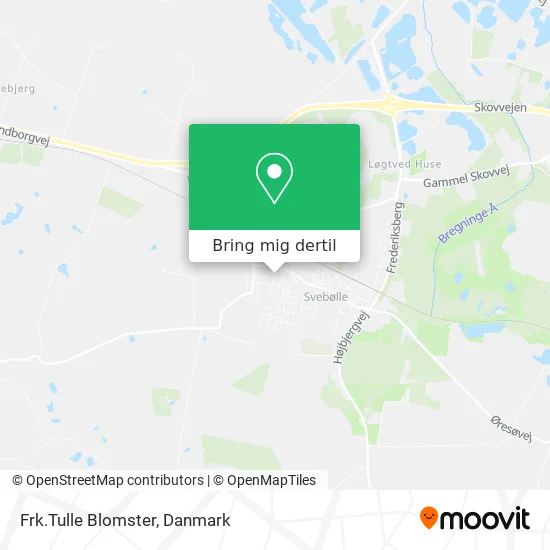 Frk.Tulle Blomster kort