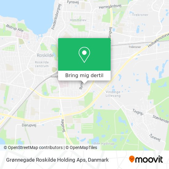 Grønnegade Roskilde Holding Aps kort