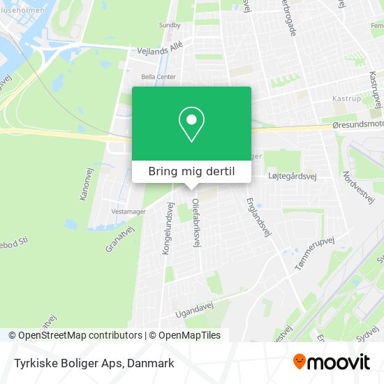 Tyrkiske Boliger Aps kort