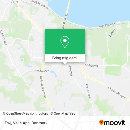 Pwj, Vejle Aps kort