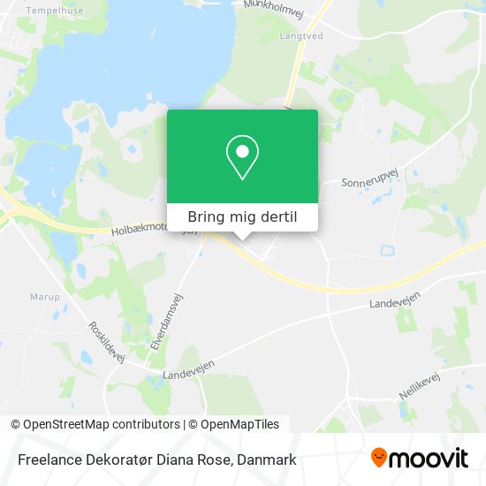 Freelance Dekoratør Diana Rose kort