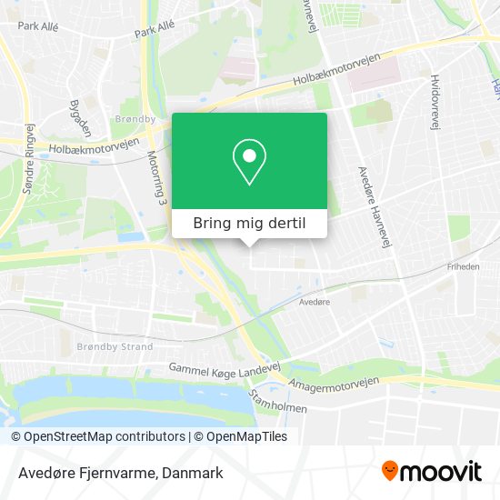 Avedøre Fjernvarme kort