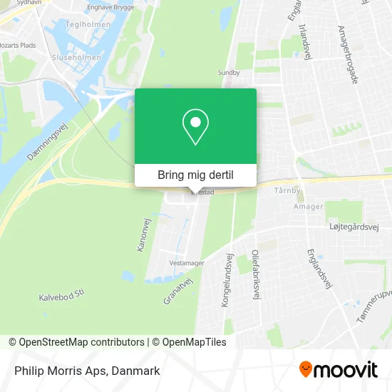 Philip Morris Aps kort