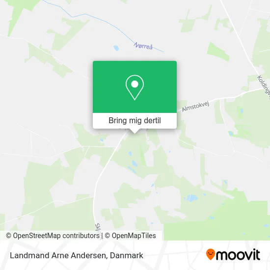 Landmand Arne Andersen kort