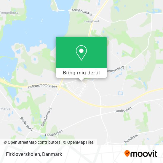 Firkløverskolen kort