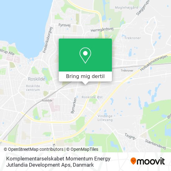 Komplementarselskabet Momentum Energy Jutlandia Development Aps kort