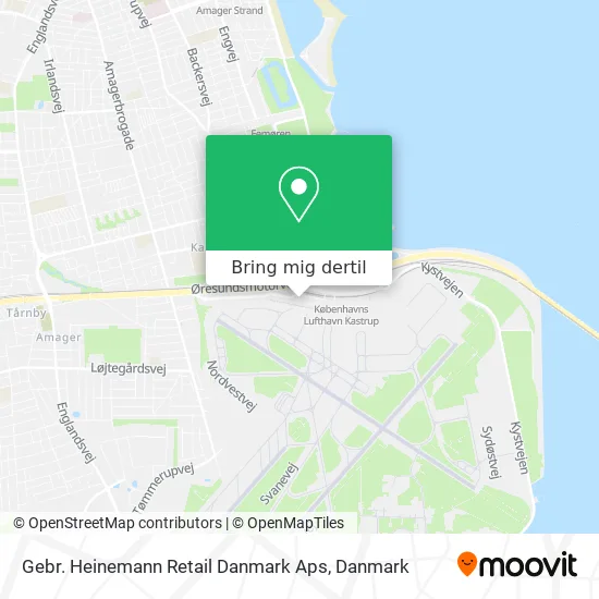 Gebr. Heinemann Retail Danmark Aps kort