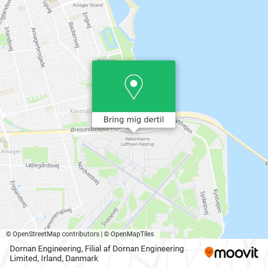 Dornan Engineering, Filial af Dornan Engineering Limited, Irland kort