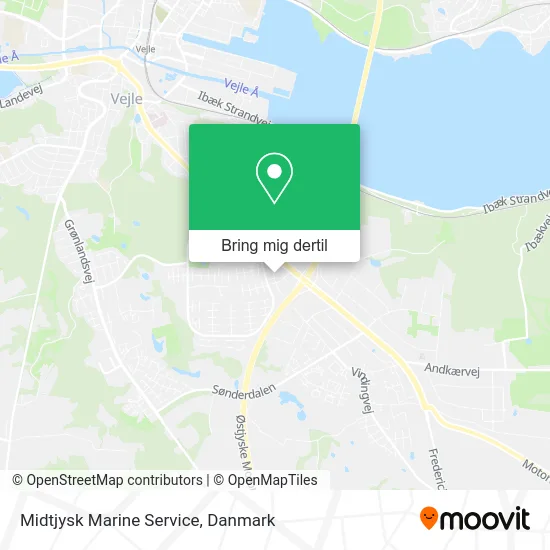 Midtjysk Marine Service kort