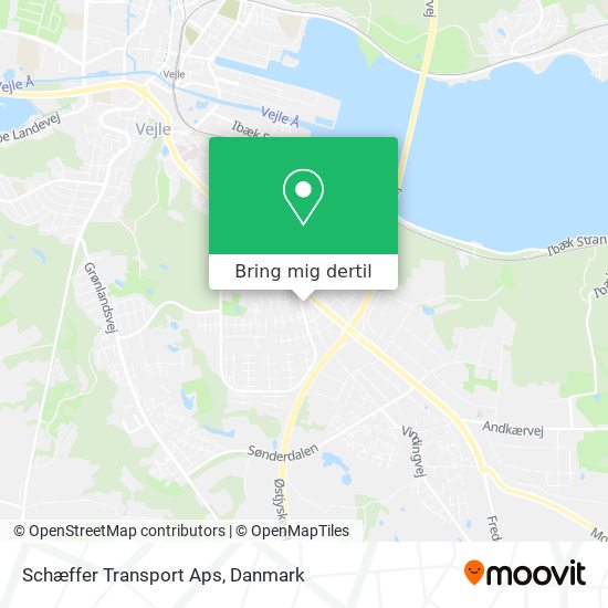 Schæffer Transport Aps kort