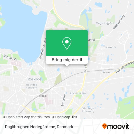 Daglibrugsen Hedegårdene kort