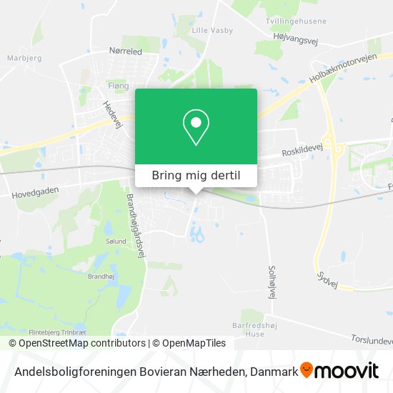 Andelsboligforeningen Bovieran Nærheden kort