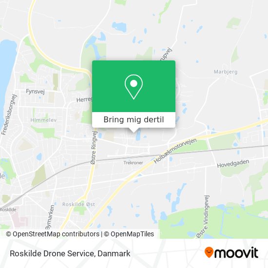Roskilde Drone Service kort
