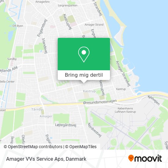 Amager VVs Service Aps kort