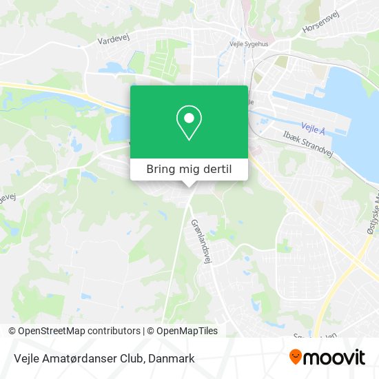 Vejle Amatørdanser Club kort