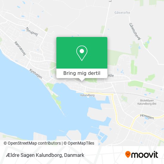 Ældre Sagen Kalundborg kort