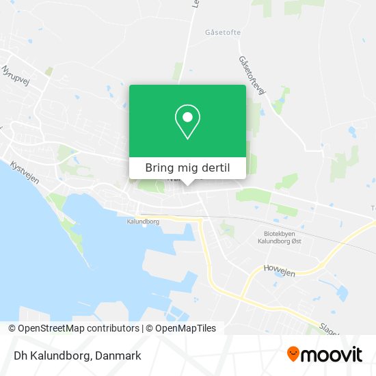 Dh Kalundborg kort