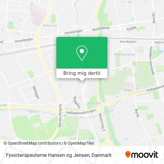 Fysioterapeuterne Hansen og Jensen kort