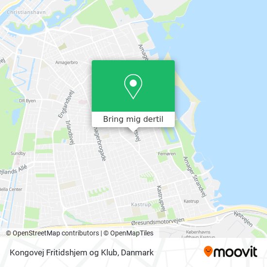Kongovej Fritidshjem og Klub kort