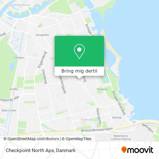 Checkpoint North Aps kort