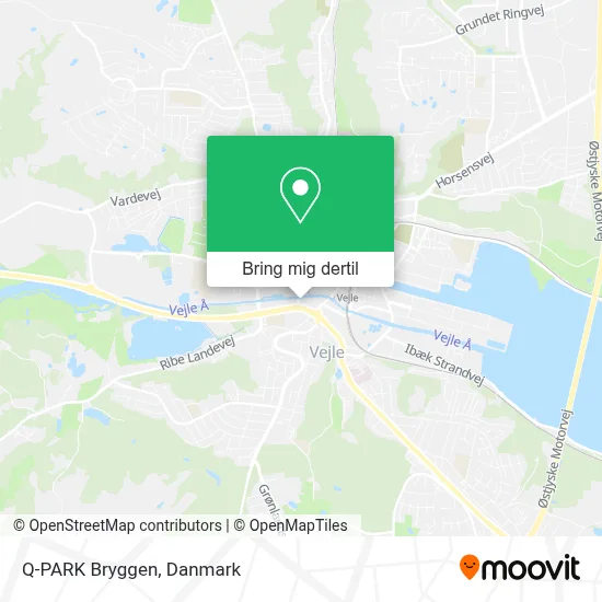 Q-PARK Bryggen kort