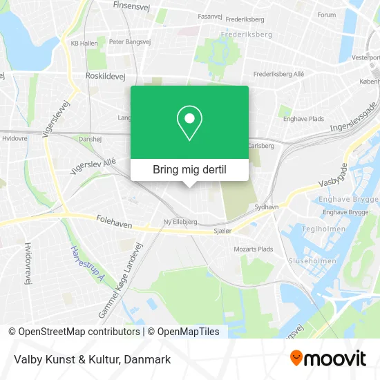 Valby Kunst & Kultur kort