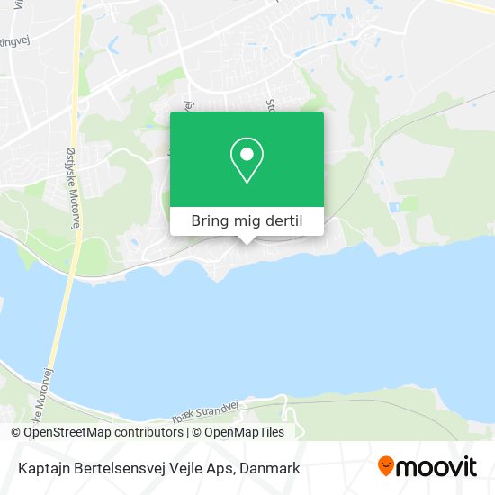 Kaptajn Bertelsensvej Vejle Aps kort