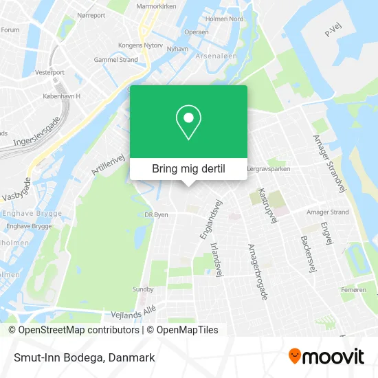 Smut-Inn Bodega kort