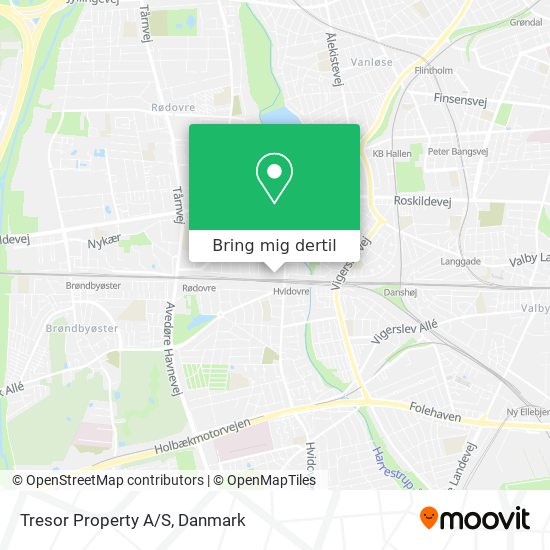 Tresor Property A/S kort