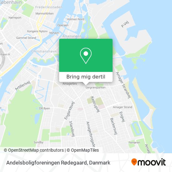 Andelsboligforeningen Rødegaard kort
