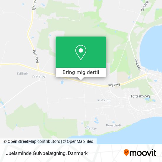 Juelsminde Gulvbelægning kort