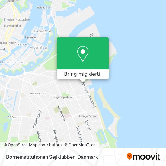 Børneinstitutionen Sejlklubben kort