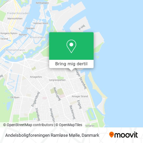 Andelsboligforeningen Ramløse Mølle kort