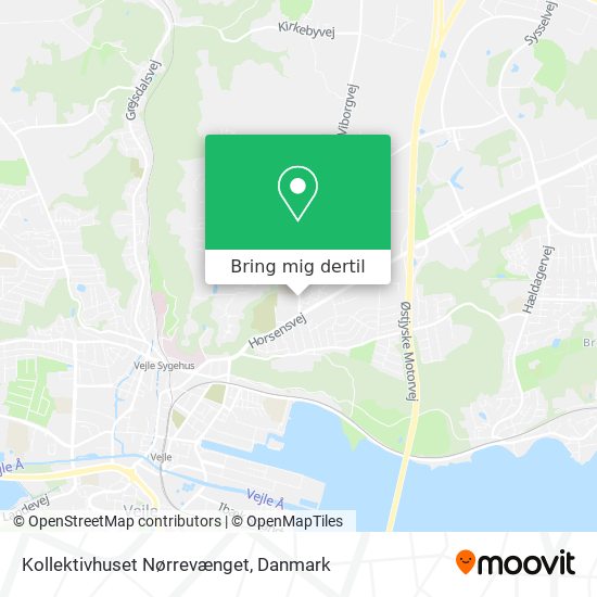 Kollektivhuset Nørrevænget kort