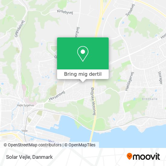 Solar Vejle kort