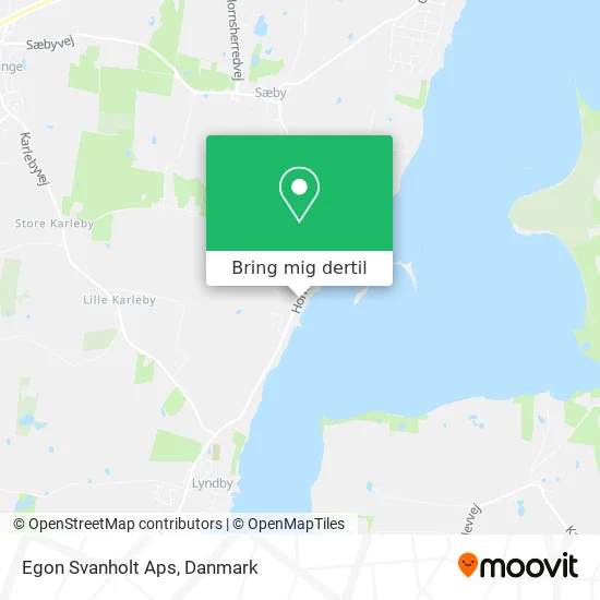 Egon Svanholt Aps kort