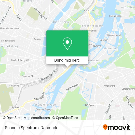 Scandic Spectrum kort