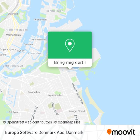 Europe Software Denmark Aps kort