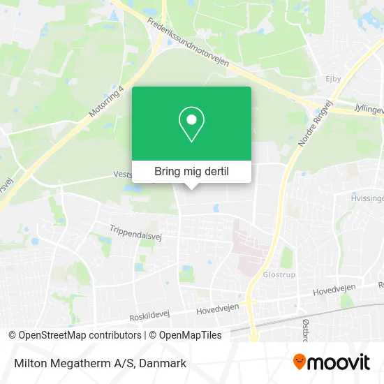 Milton Megatherm A/S kort