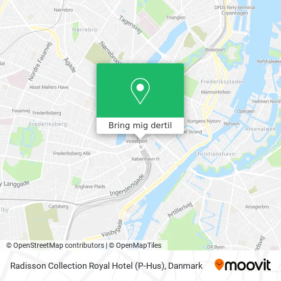 Radisson Collection Royal Hotel (P-Hus) kort