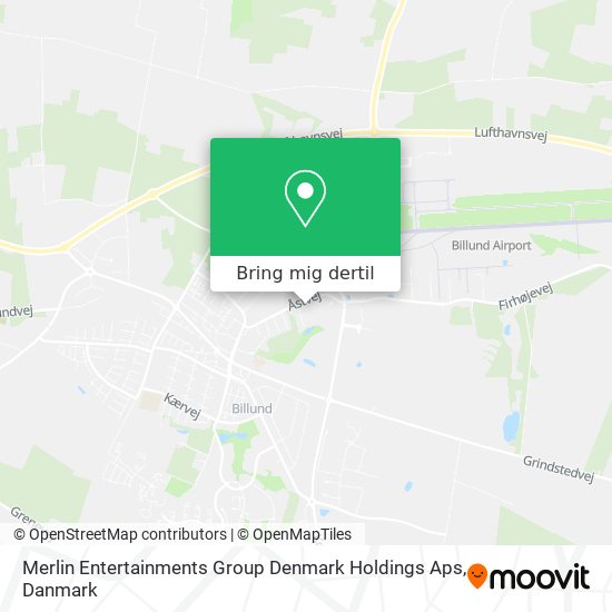 Merlin Entertainments Group Denmark Holdings Aps kort