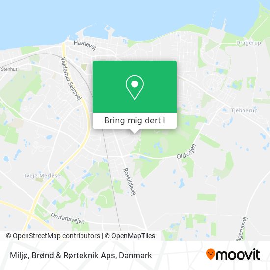Miljø, Brønd & Rørteknik Aps kort
